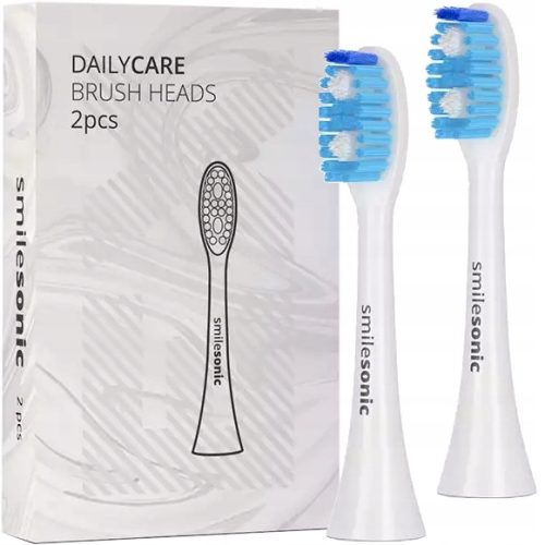  Накрайници Smilesonic DailyCare бели 2 бр.
