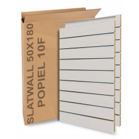   ПАНЕЛ Slatwall Spacewall Best-Line 50x180cm 17 BUTTERS ASH