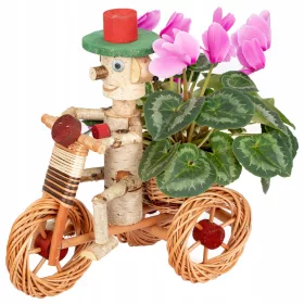  Плетена украса за велосипед