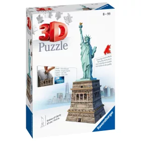    Ravensburger 3D пъзел 108 части Статуята на свободата
