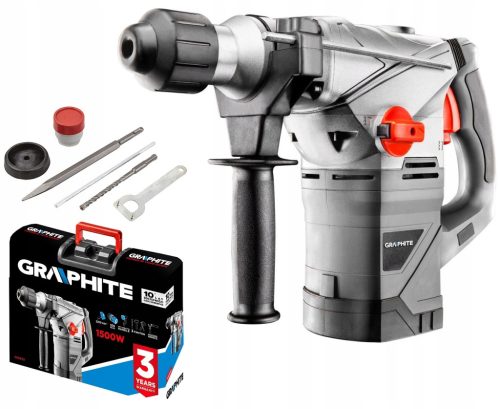  SDS Plus мрежов ударен чук Graphite 4.5 J 1500 W 230 V