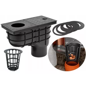 Утаител CHUDEJ 110 мм черен