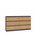  Скрин TopEshop Malwa 138 x 40 x 75 см антрацит мат
