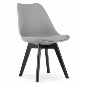    Стол МАРК - сиви / черни крака х 4 бр