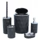 Комплект аксесоари за баня MATKAM-OKY4679 5 елемента, черен