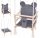 Градинска люлка - Детска люлка Wooden Velvet Teddy Bear 3in1 Steel