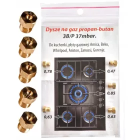    Комплект дюзи за газов котлон R Duch PB37981