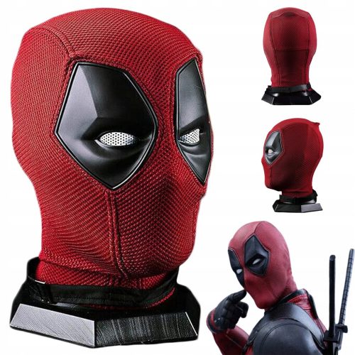  ПЪЛНА ПЛЕТЕНА МАСКА DEADPOOL за косплей