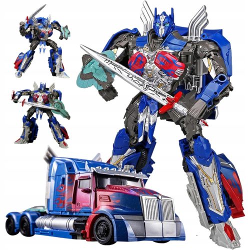  АВТОМАТИЧЕН РОБОТ 2в1 OPTIMUS PRIME ИГРАЧКА КОЛА РОБОТ 8,5 ИНЧА ПОДАРЪЦИ
