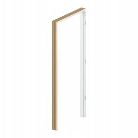   Каса за врата Дясна греда Фиксирана Порта 100 - 10000 мм бяла