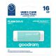  GOODRAM UME3-0160CRR11 флешка 16 GB USB 3.0 зелена