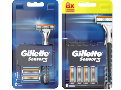  Самобръсначка GILLETTE SENSOR3 за самобръсначки патрони 1 бр.