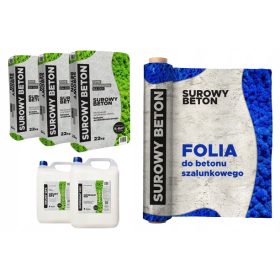   3× Luxbud New Design BA-001 архитектурна мазилка суров бетон 22 кг + 15 други продукта