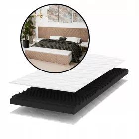    Топ матрак Tompol Venerdi Черен 90 х 200 х 7см H3