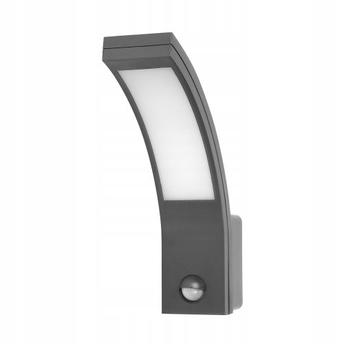  Adviti Piryt LED фасадна лампа със сензор за движение 10 W 800 lm IP54 сива