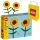  LEGO ICONS 40524 Слънчогледи + Хартиена торба LEGO 6315786 жълто 24x8x18 cm