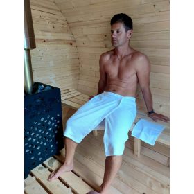   Кърпа за сауна - Килт за сауна 65 х 150 см бял