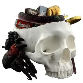    SKULL SWEET BOWL БОНБОНИ ХЕЛОУИН ДЕКОРАЦИЯ ВЪВ ФОРМАТА НА ЧЕРЕП