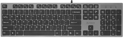  A4TECH FLAT ISLAND КЛАВИАТУРА МЕКИ НИСКИ КЛАВИШИ + 2x USB ХЪБ