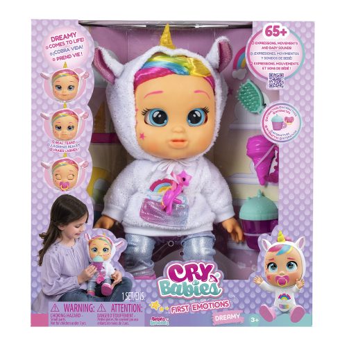  IMC Toys Cry Babies First Emotion Мечтателна кукла с мимика 88580