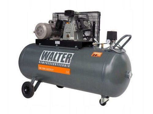 Walter GK530-3.0/270 компресорно масло 270 л 10 бара + компресорно масло Walter WKTT 1 л