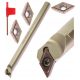 Стругарски нож SH FI 16 SDUCR 11 1 бр. + 3× Вложка SH DCMT 11T304-SH SH5030