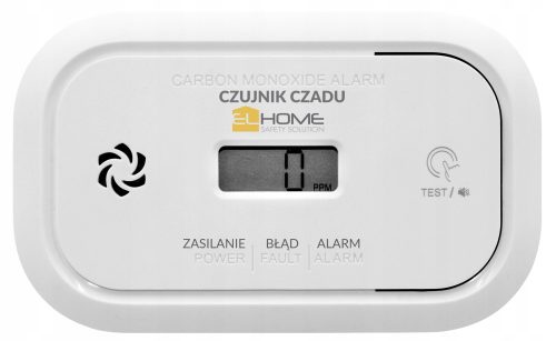 EL HOME детектор за въглероден окис, захранван от батерии LCD, 300 ppm тест