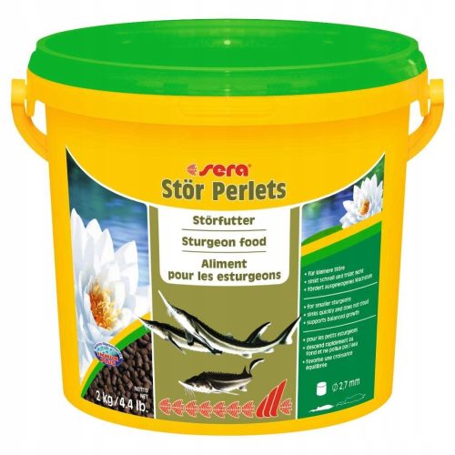  Sera Sturgeon Pellets гранули 3800 мл