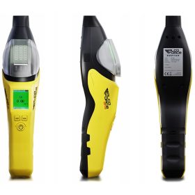    Електрохимичен алкотестер AlcoForce Raptor, жълт