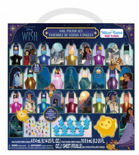  DISNEY WISH WISH МЕГА КОМПЛЕКТ ЛАК ЗА НОКТИ ПОДАРЪК