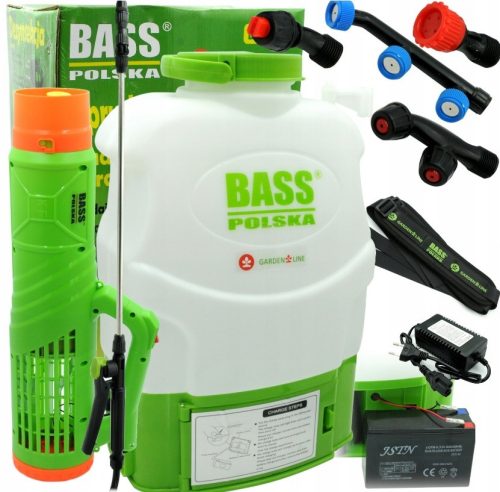  Батерийна пръскачка Bass 16 л + накрайник за акумулаторна пръскачка Bass Polska BP-9953