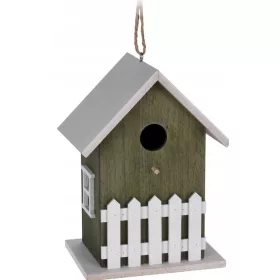    Къщичка за птици, дървена къщичка за гнездо за градината