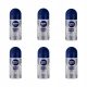 Nivea MEN Silver Protect 6 бр х 50 мл рол-он антиперспирант