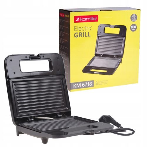  Тостер Kamille 6718 черен 800 W