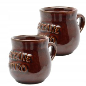   Чаша за греяно вино - Чаши за греяно вино Чаша от керамика с дръжка 250 мл Комплект от 2 бр