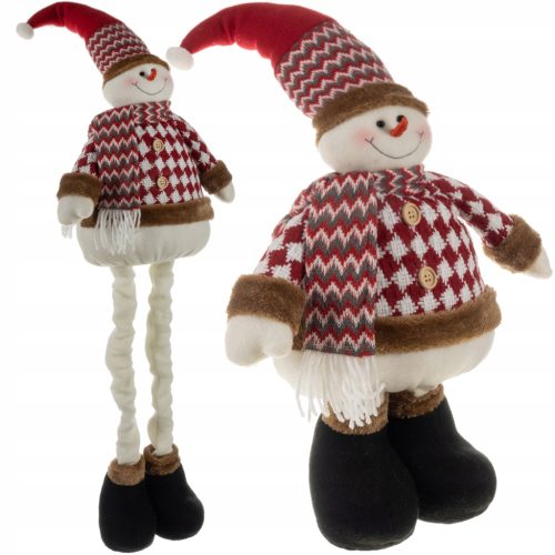  Gnome Gnome Коледен снежен човек, голям, голям, висок 105 см, регулируем