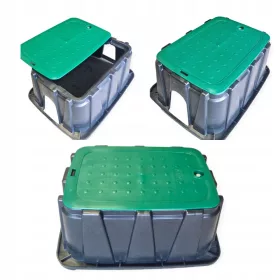   Конектори, вентили, накрайници - Jumbo 14' градинска правоъгълна кутия с електромагнитен клапан