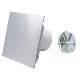   Ventika KLIQ100BASEWC + KLIQFP180PLATINUM вентилатор за баня 100 mm