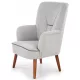  Традиционно кресло Halmar, нюанси на сивото