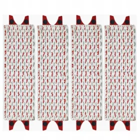    4 x ВЛОЖЕН КРАЙ ЗА VILEDA FLAT MOP ULTRAMAX ULTRAMAT XL 42cm