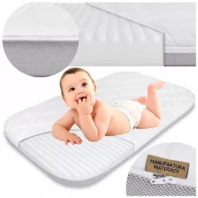    Матрак Manufaktura Mattresses Матрак за детско креватче Lionelo Aurora средно твърд 76 x 43 x 5 cm