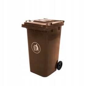  Контейнер, кофа, пластмасов контейнер Mirpol 240л кафяв