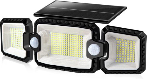  Черна градинска стенна лампа YOOULIT с вграден 2 W LED източник