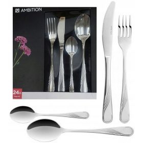   Комплект прибори за хранене - Комплект прибори Ambition NAPOLI 24 бр.