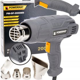    Powermat 2000 W 230 V 600 °C топлинен пистолет