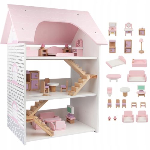  Къща за кукли Al Ostoura Toys 66 см