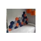 Moidu patch Тапицерски панели - шестоъгълник КОМПЛЕКТ 20 БР. 26x30