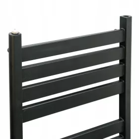   Воден радиатор за баня Komin-Expert 537 W 550 x 1185 mm черен
