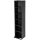  TecTake 1 рафт 21 см x 90 см x 20 см черен