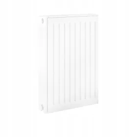   Стоманен панелен радиатор Idmar 1056 W бял 600 x 600 x 97 mm - долна връзка